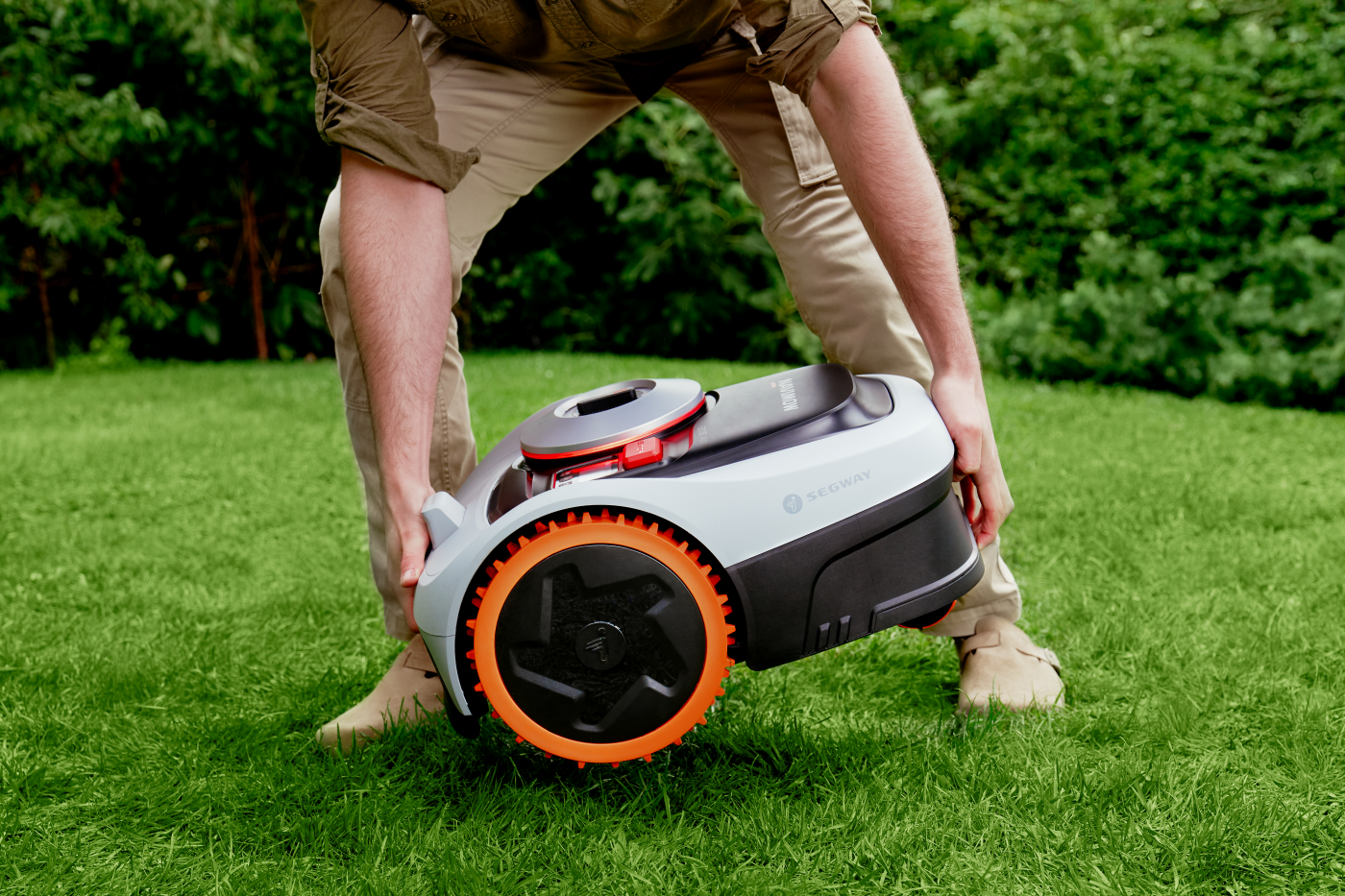 косачка робот segway i210 awd система за сигурност