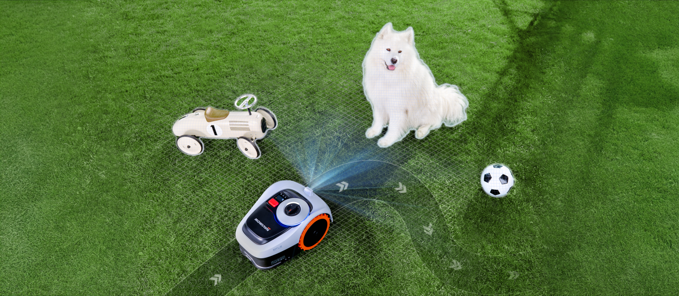 vision fence segway  косачка робот за неравни терени